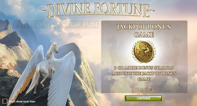 divine fortune slot jackpot