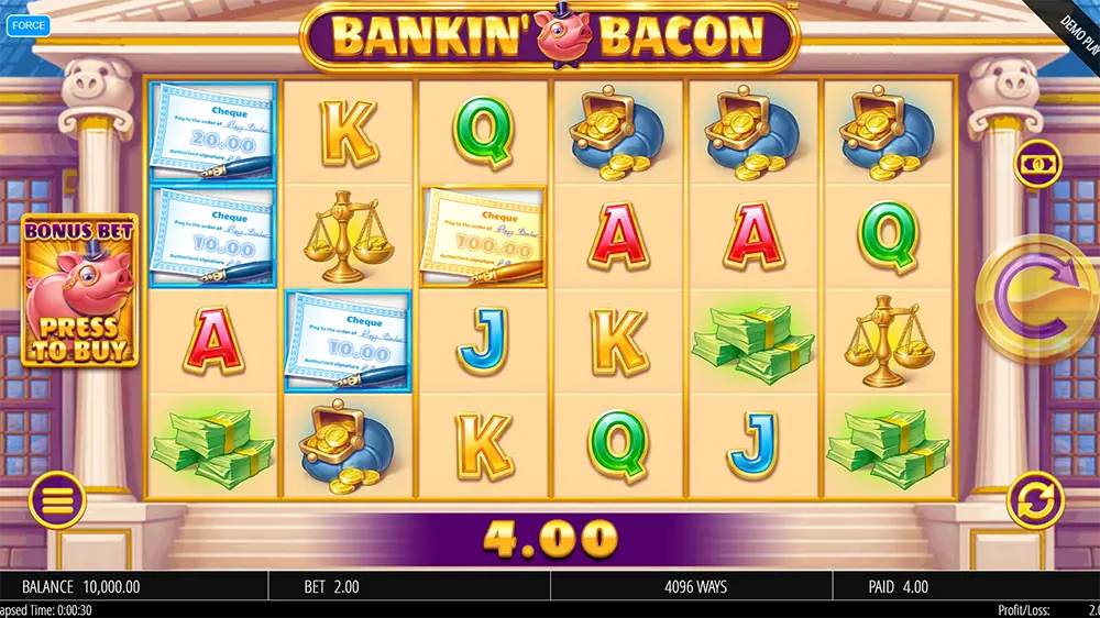 Bankin’ Bacon demo play