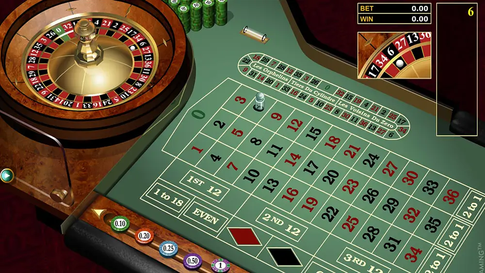 European Roulette Gold demo play