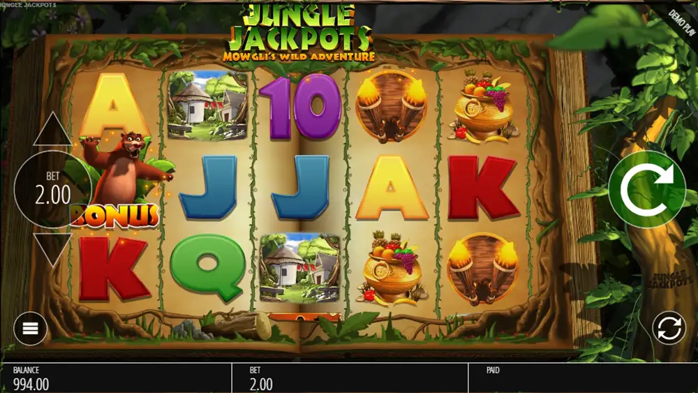 Jungle Jackpots demo play