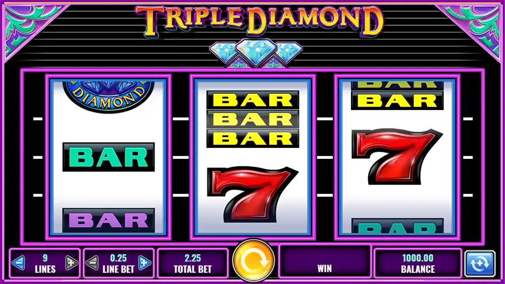 Triple Diamond demo play