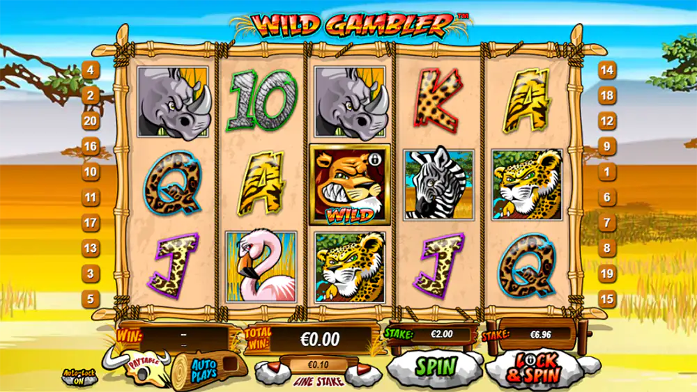 Wild Gambler demo play