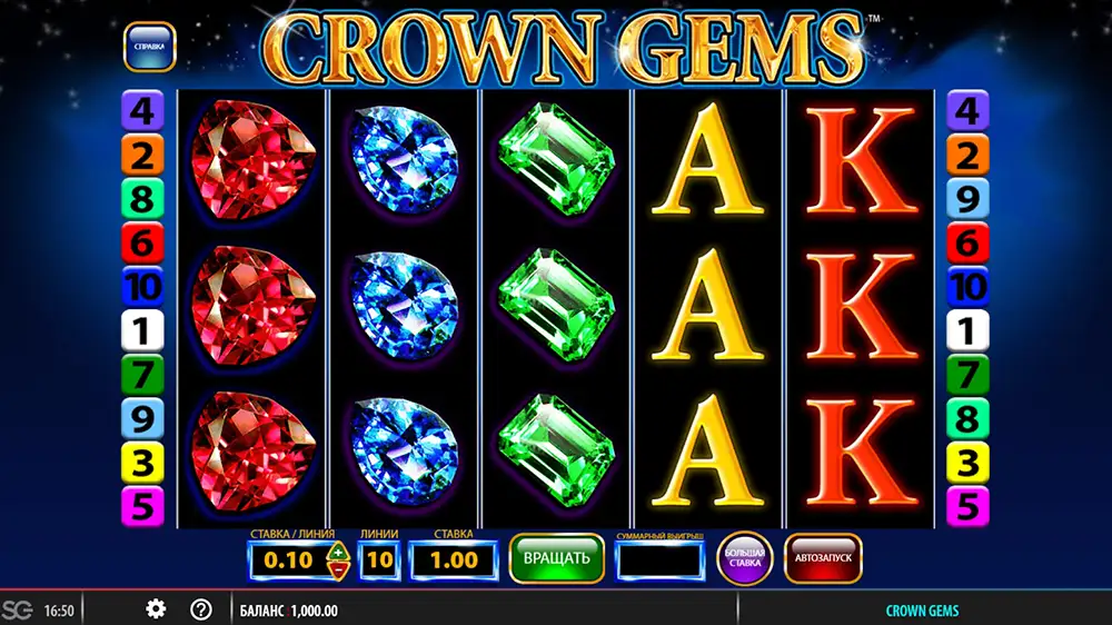 Crown Gems demo play