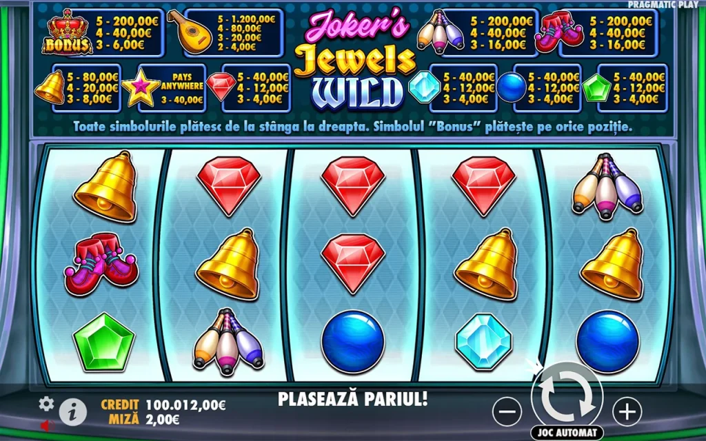 Joker's Jewels Wild Joc Gratuit