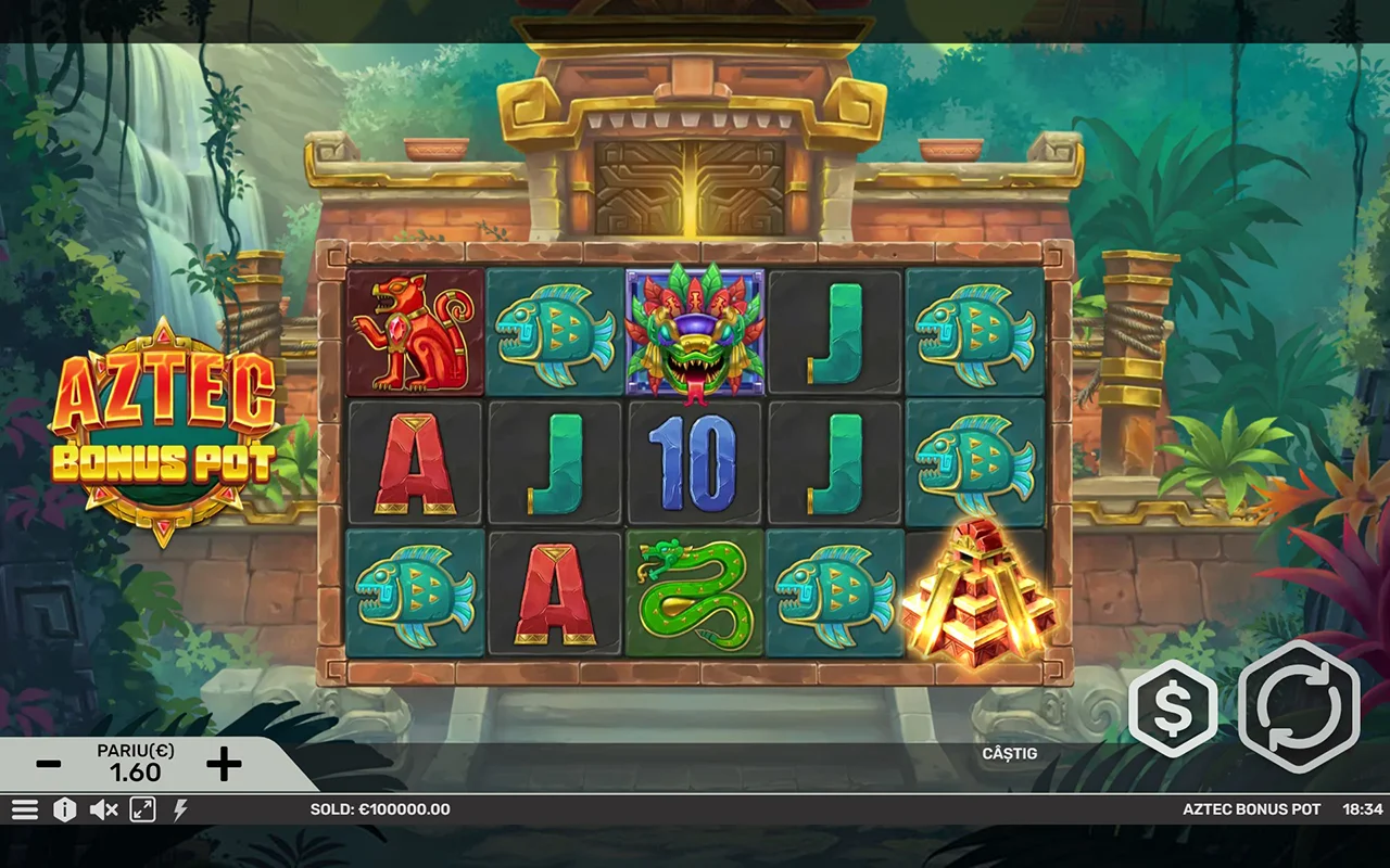 Aztec Bonus Pot demo play