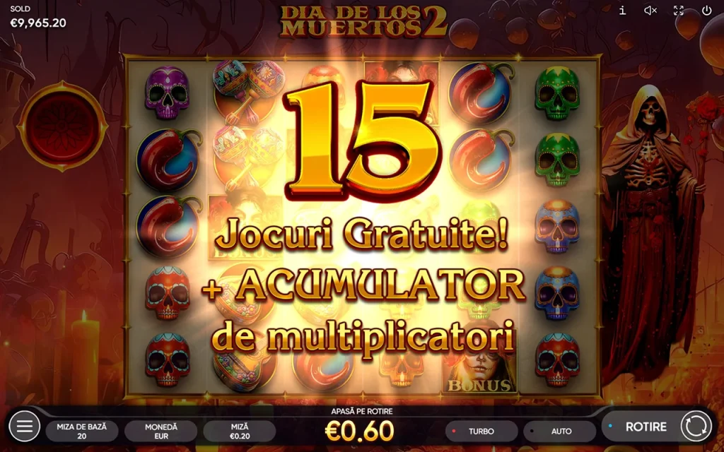 Dia de Los Muertos 2 Rotiri Gratuite