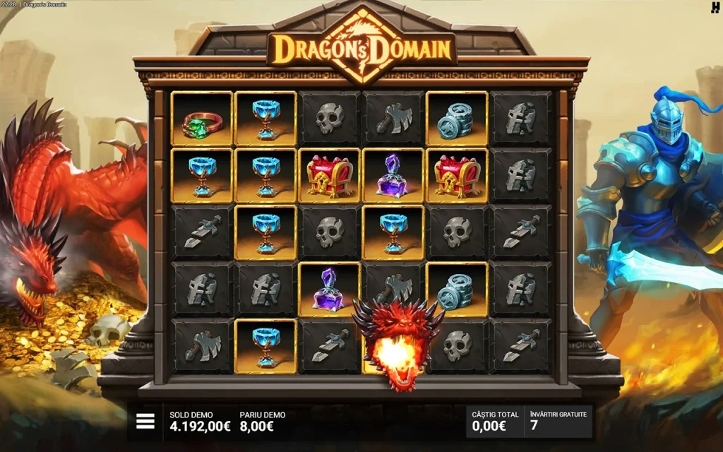 Dragon's Domain Rotiri Gratuite