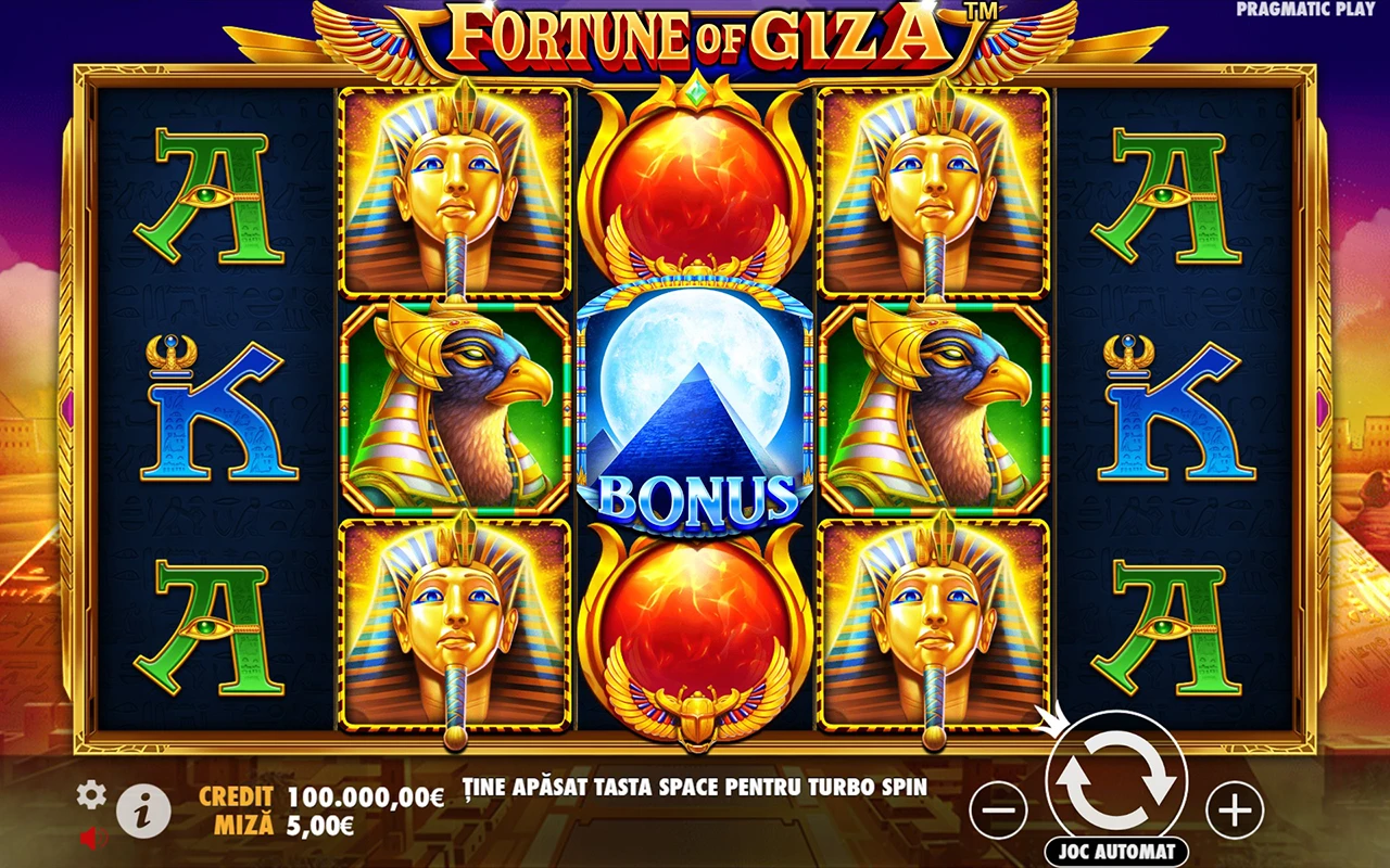 Fortune of Giza demo play