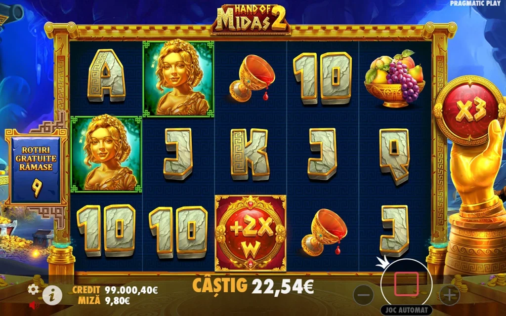 Hand of Midas 2 Rotiri Gratuite