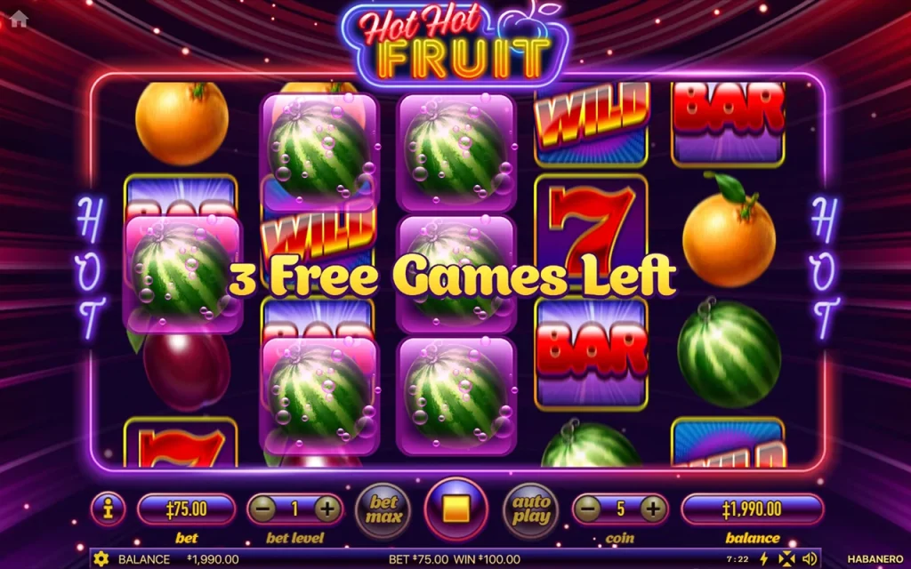 Hot Hot Fruit Rotiri Gratuite