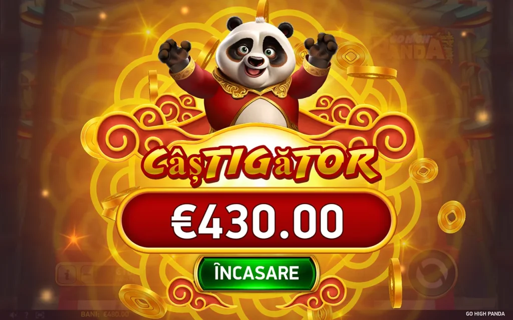 Go High Panda Câștigă Go High Panda Câștigă