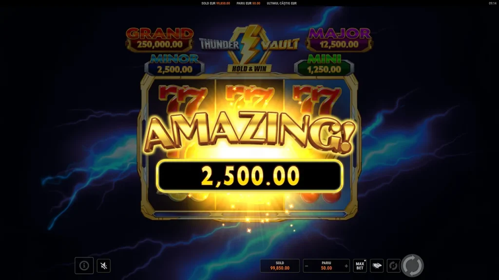 Thunder Vault Hold & Win Câștigă Thunder Vault Hold & Win Câștigă