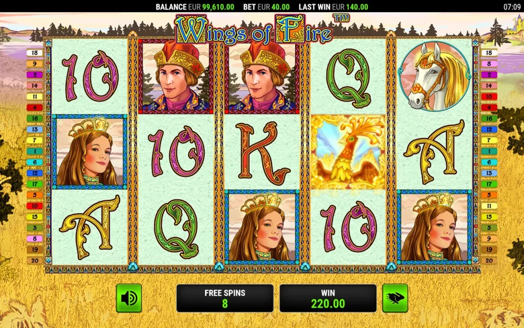 Wings of Fire Rotiri Gratuite Wings of Fire Rotiri Gratuite