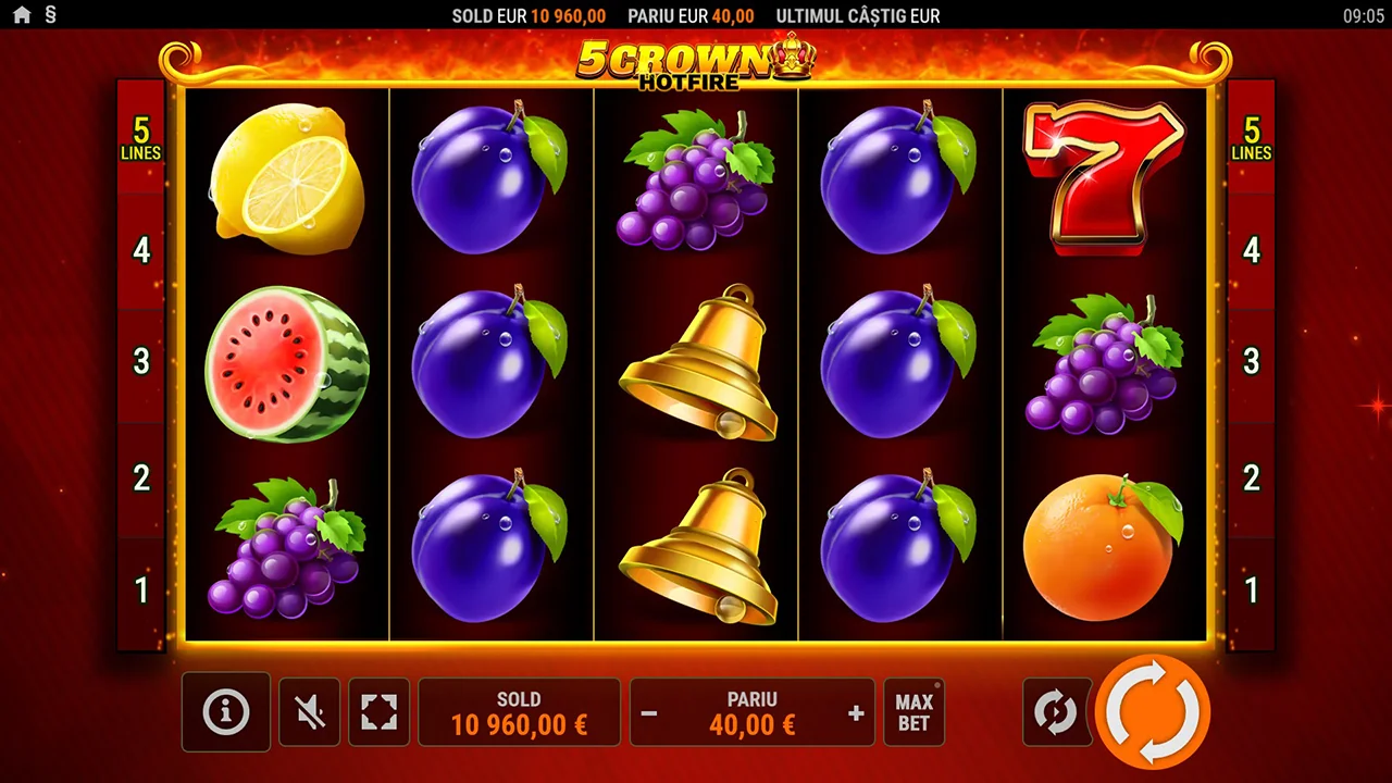 Play 5 Crown Hotfire 5 Crown Hotfire demo play