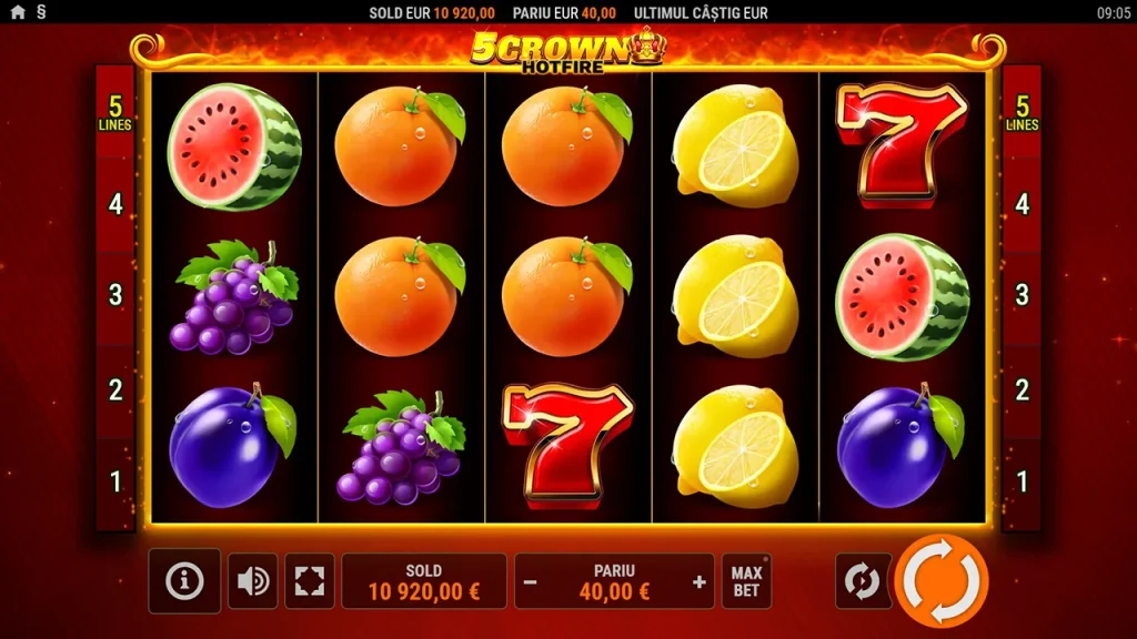 5 Crown Hotfire Joc Gratuit 5 Crown Hotfire Joc Gratuit