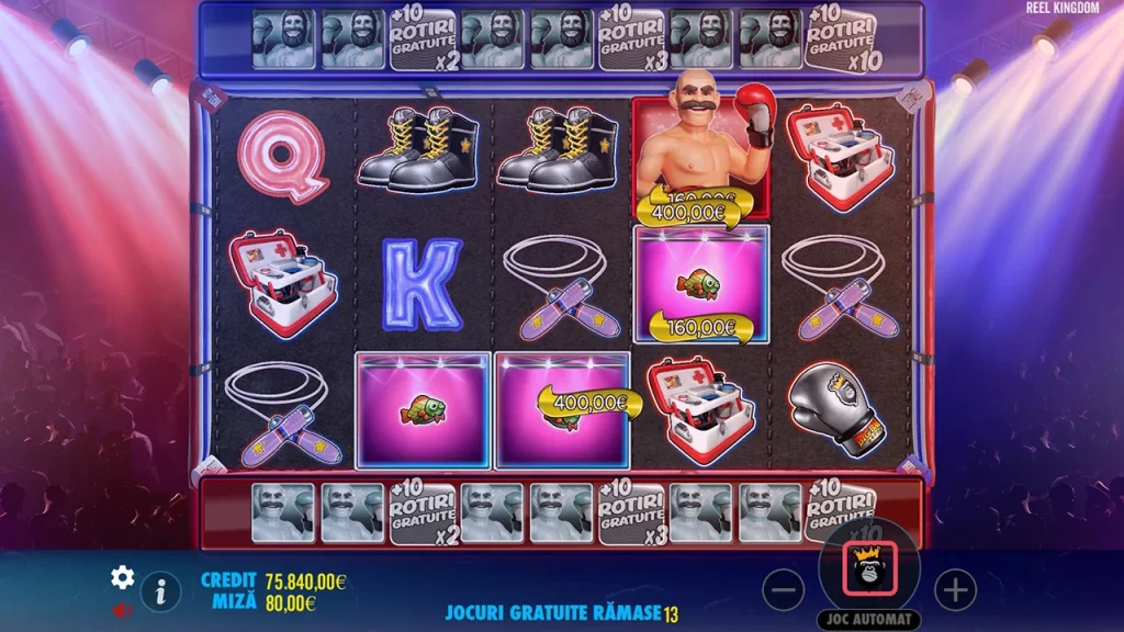 Big Bass Boxing Bonus Round Rotiri Gratuite