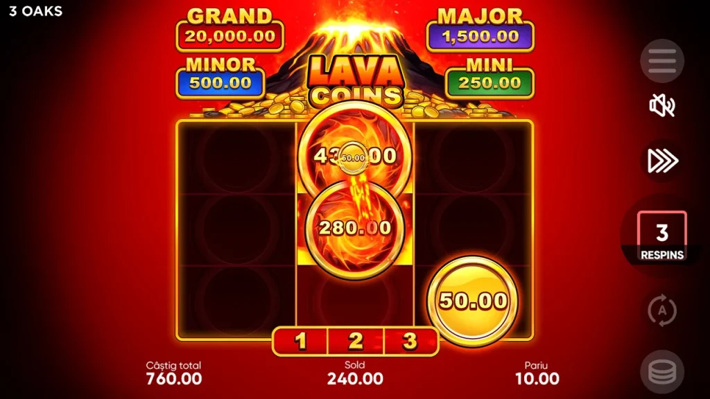 Lava Coins Jocul Bonus Lava Coins Jocul Bonus