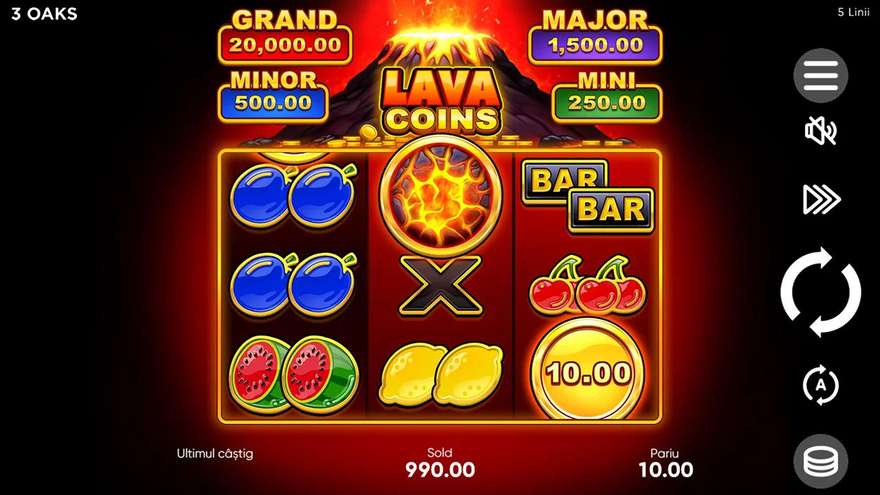 Play Lava Coins Lava Coins demo play