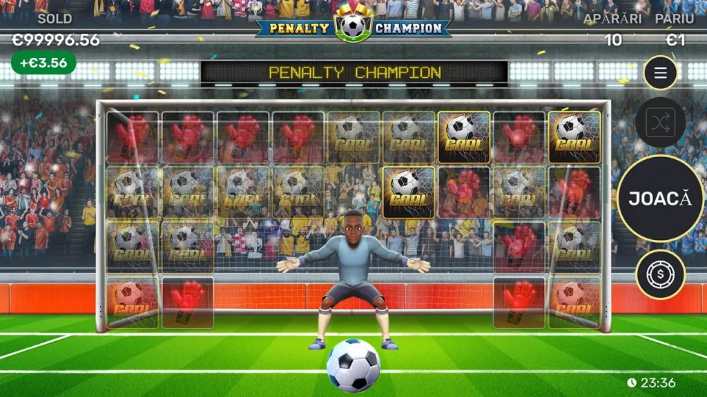 Penalty Champion Câștigă