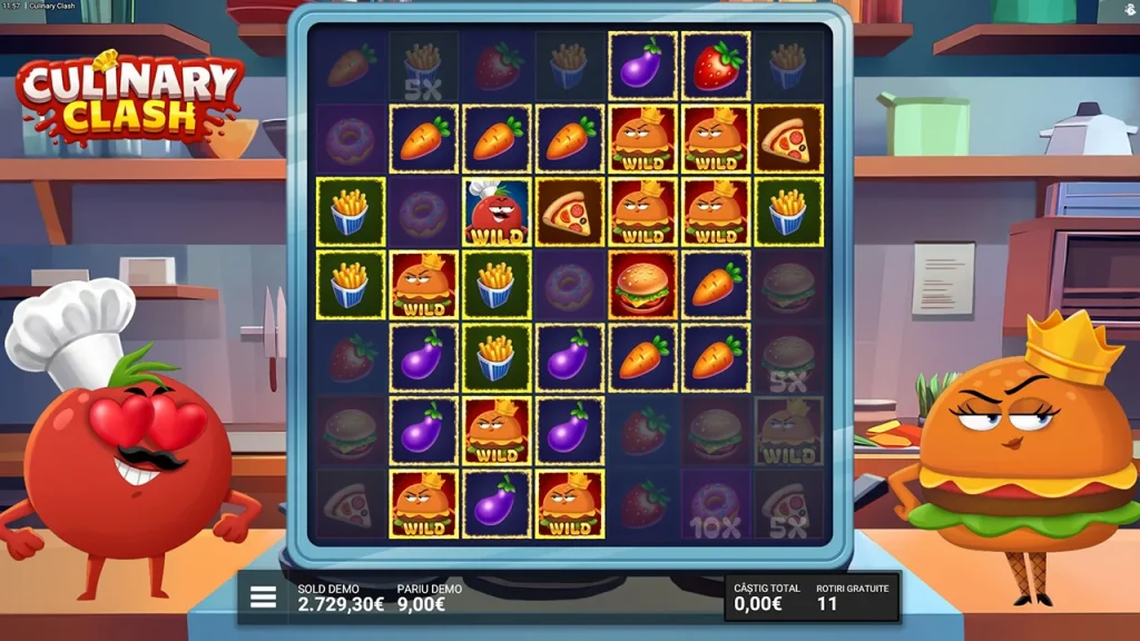 Culinary Clash Rotiri Gratuite