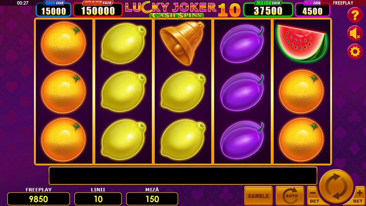 Lucky Joker 10 Cash Spins demo play