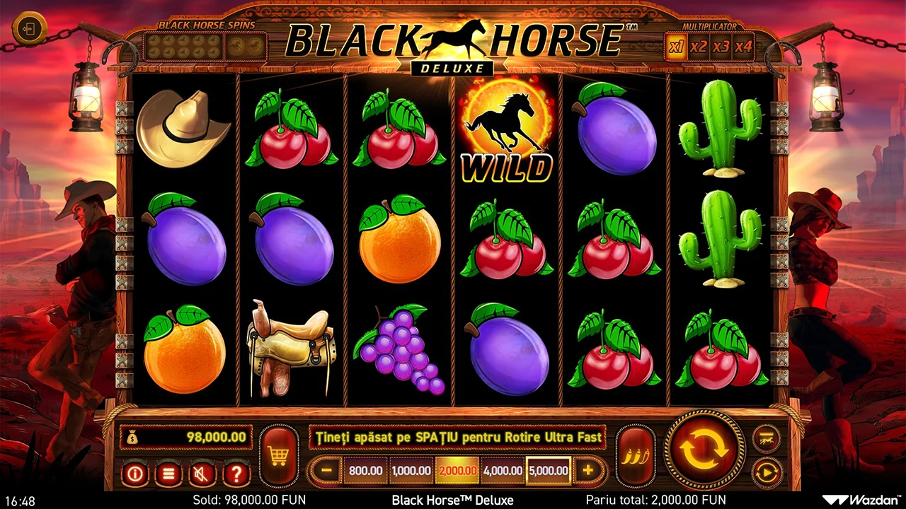 Play Black Horse Deluxe Black Horse Deluxe demo play