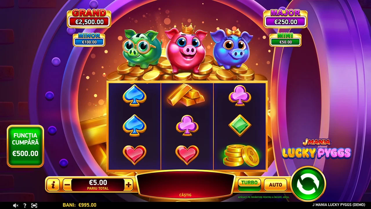 Play J Mania Lucky Pyggs J Mania Lucky Pyggs demo play