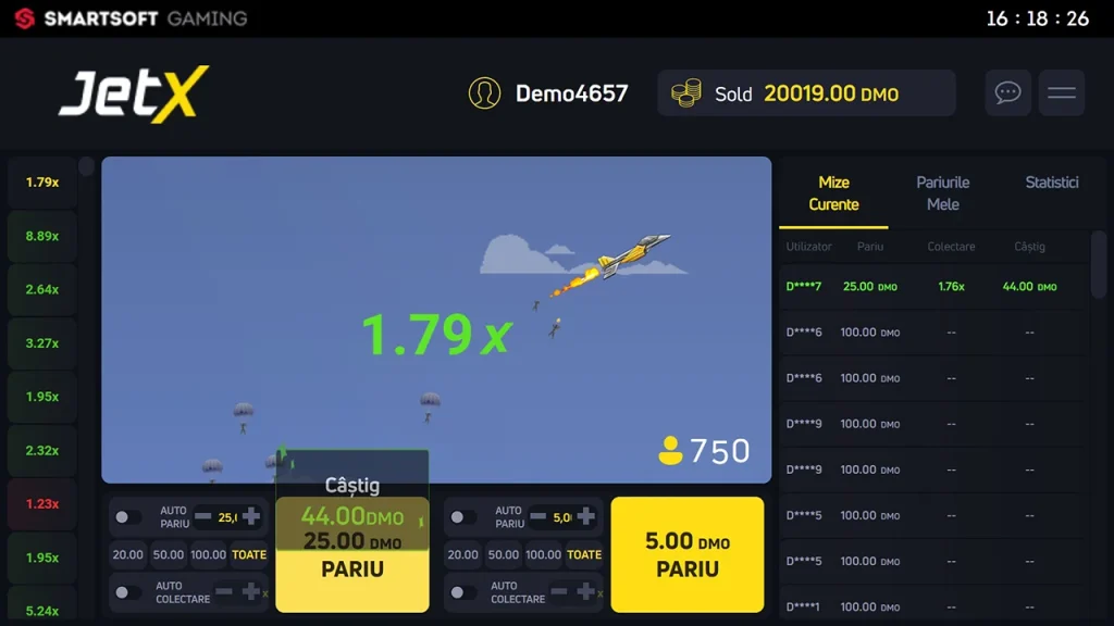 JetX Câștigă JetX Câștigă