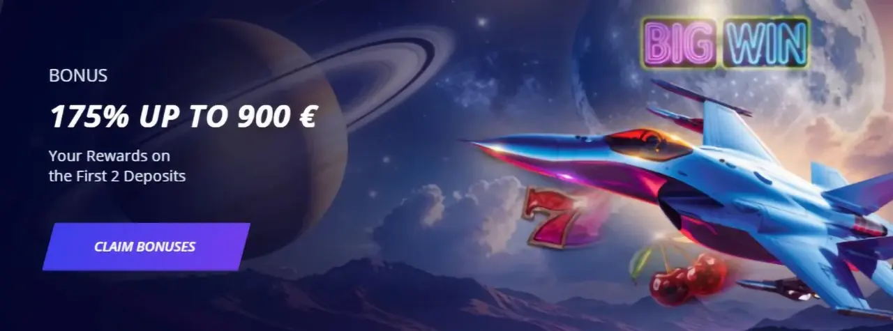 Jet Casino Pachet de Bun Venit