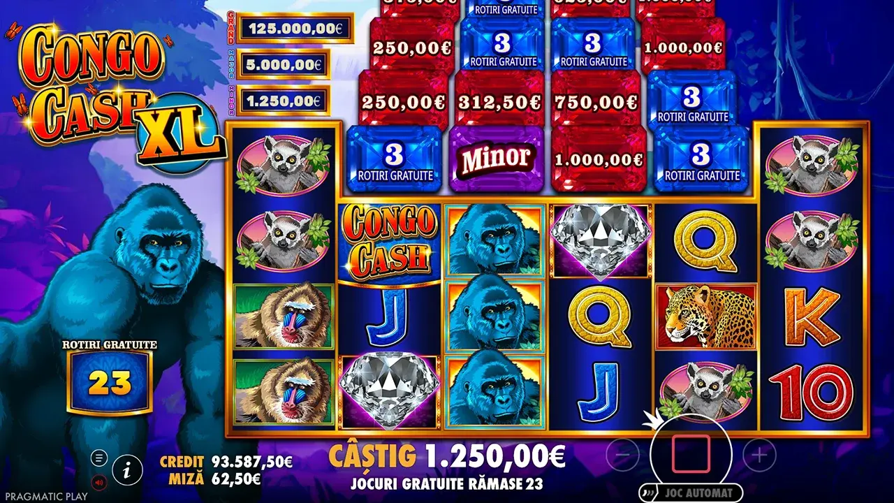Congo Cash XL Rotiri Gratuite