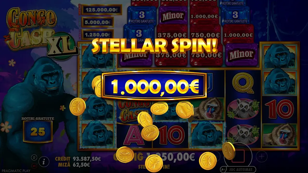 Congo Cash XL Câștigă