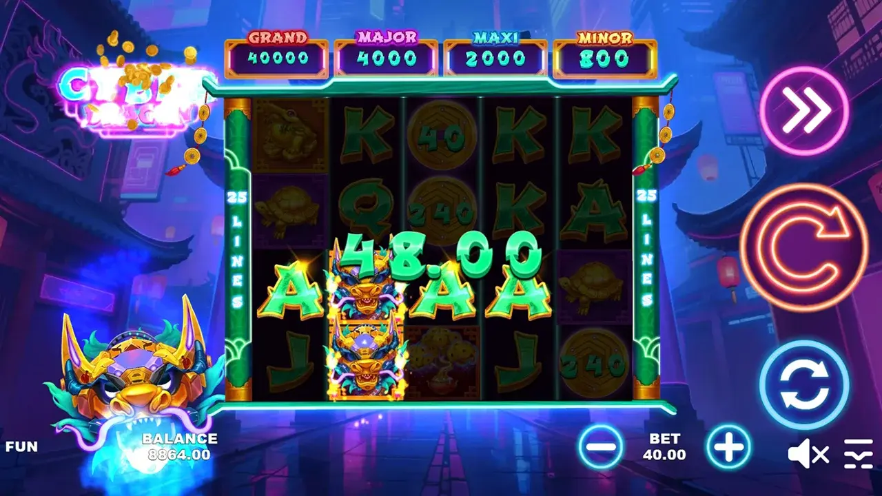 Cyber Dragon Câștigă