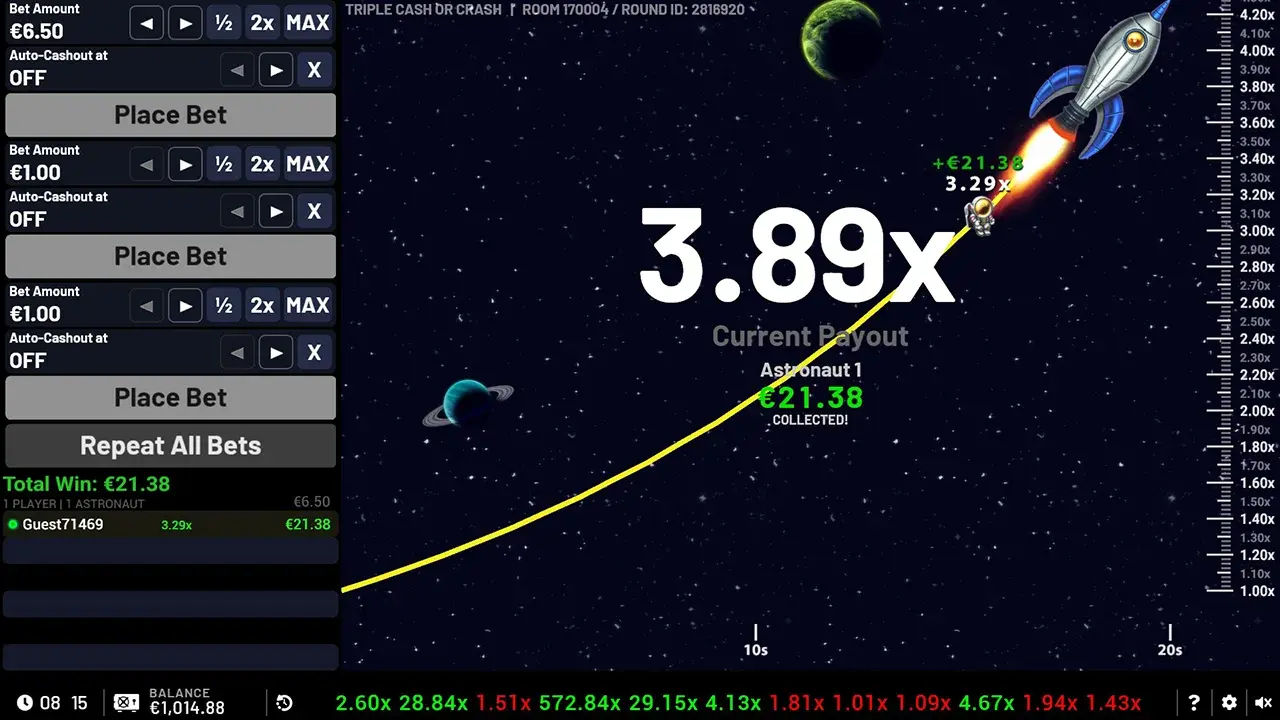 Triple Cash Or Crash Câștigă Triple Cash Or Crash Câștigă