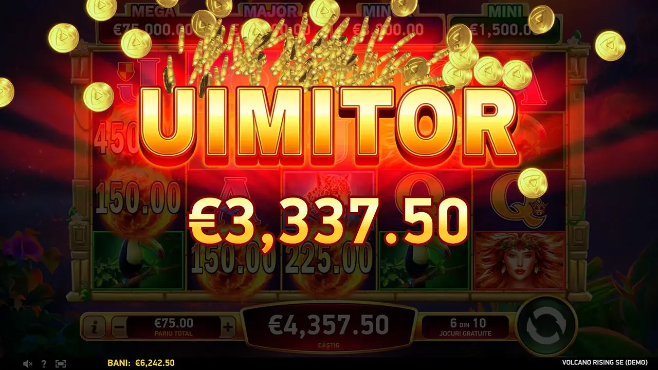 Volcano Rising SE Câștigă Volcano Rising SE Câștigă