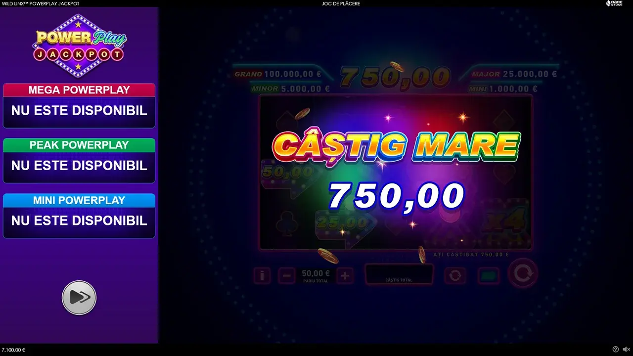 Wild Linx™ Powerplay Jackpot Câștigă Wild Linx™ Powerplay Jackpot Câștigă