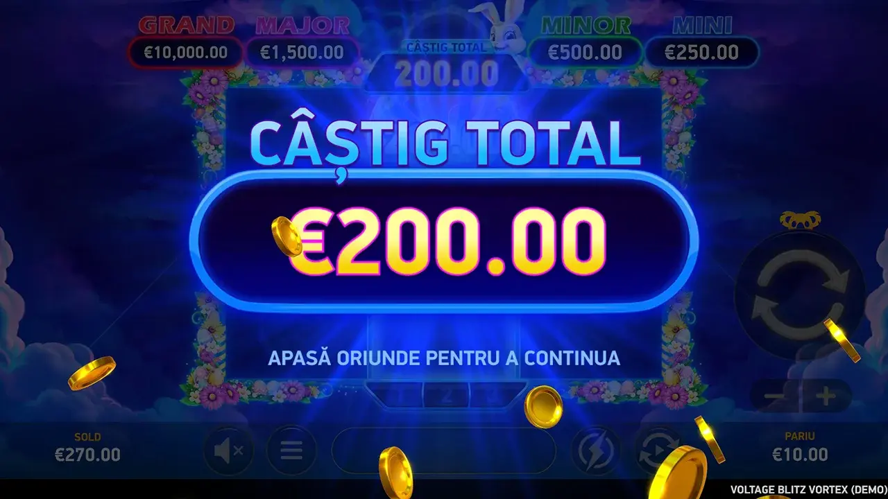 Voltage Blitz Vortex Câștig Voltage Blitz Vortex Câștig