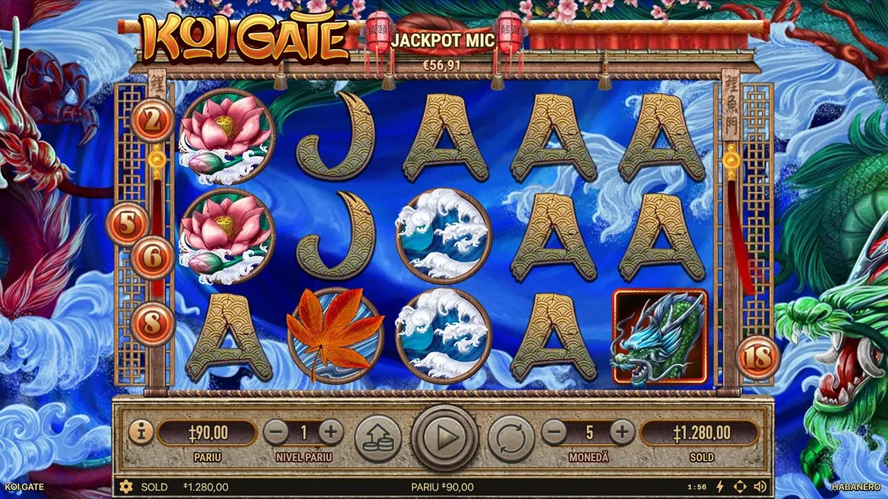 Koi Gate Joc Bonus