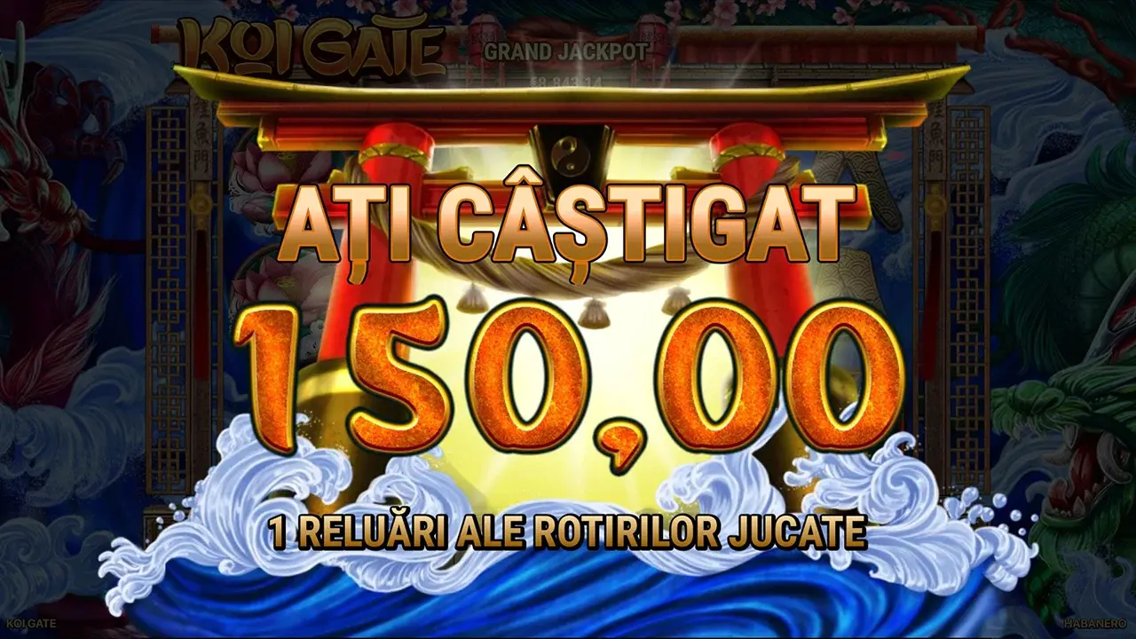 Koi Gate Câștig