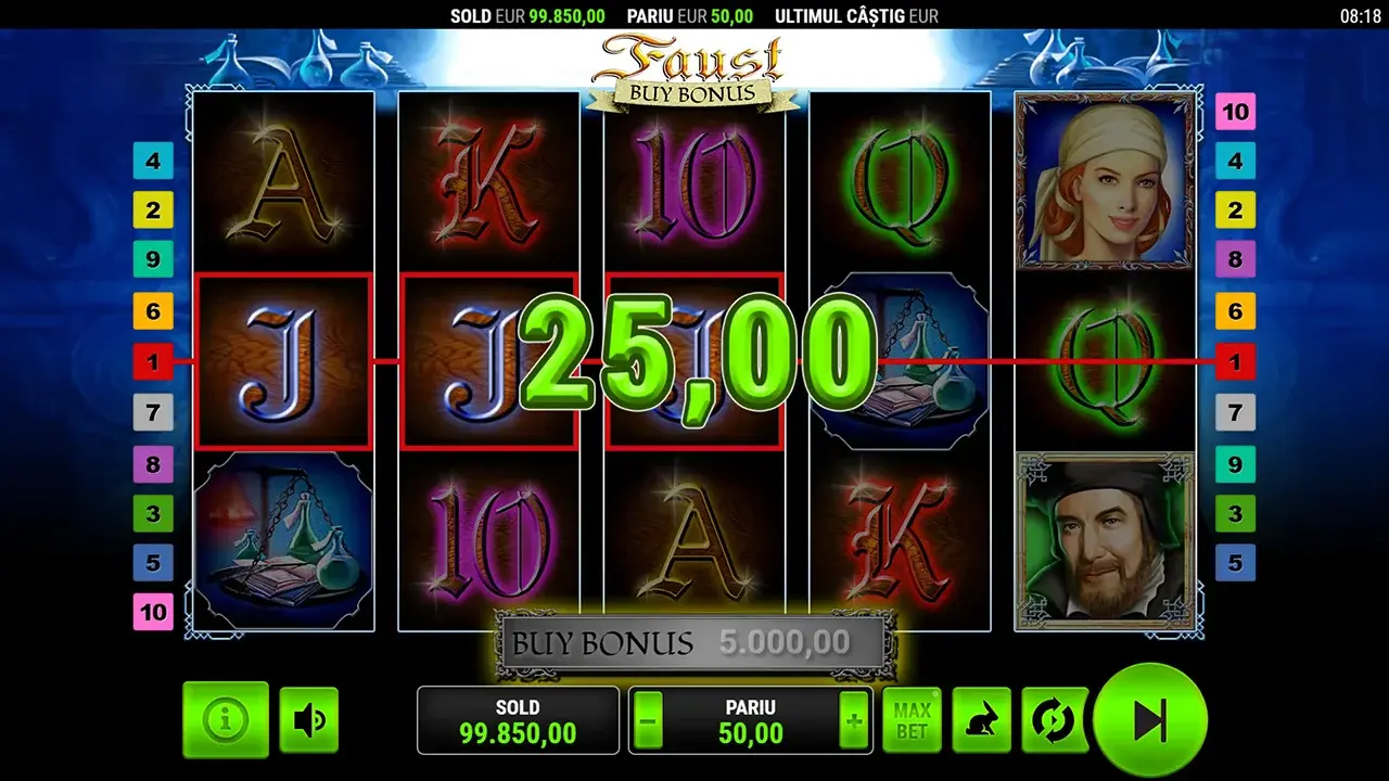Faust Buy Bonus Joc Gratuit