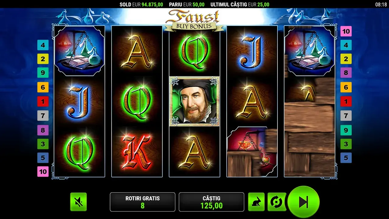 Faust Buy Bonus Rotiri Gratuite