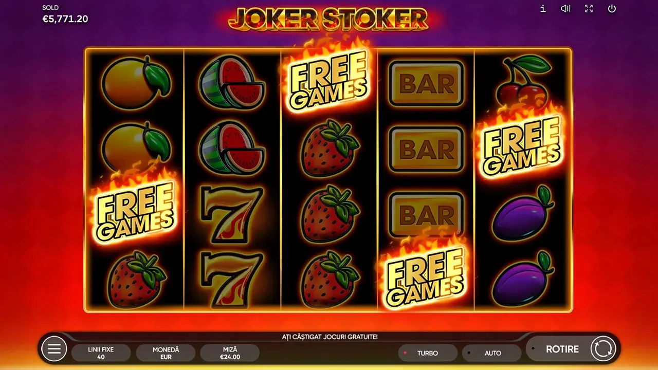 Joker Stoker Rotiri Gratuite