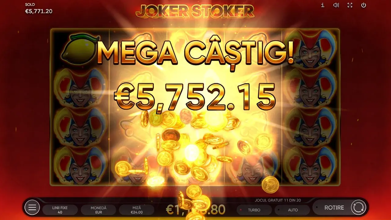 Joker Stoker Mega Câștig