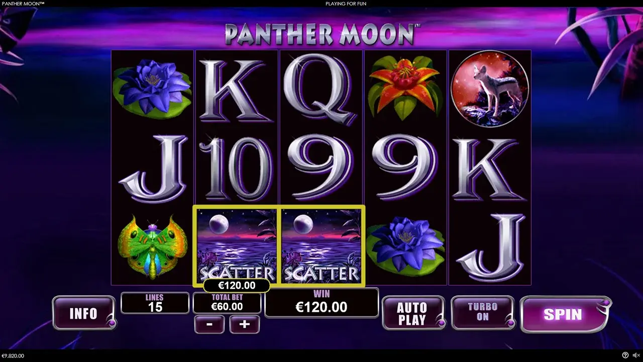 Panther Moon Simbol Scatter Panther Moon Simbol Scatter
