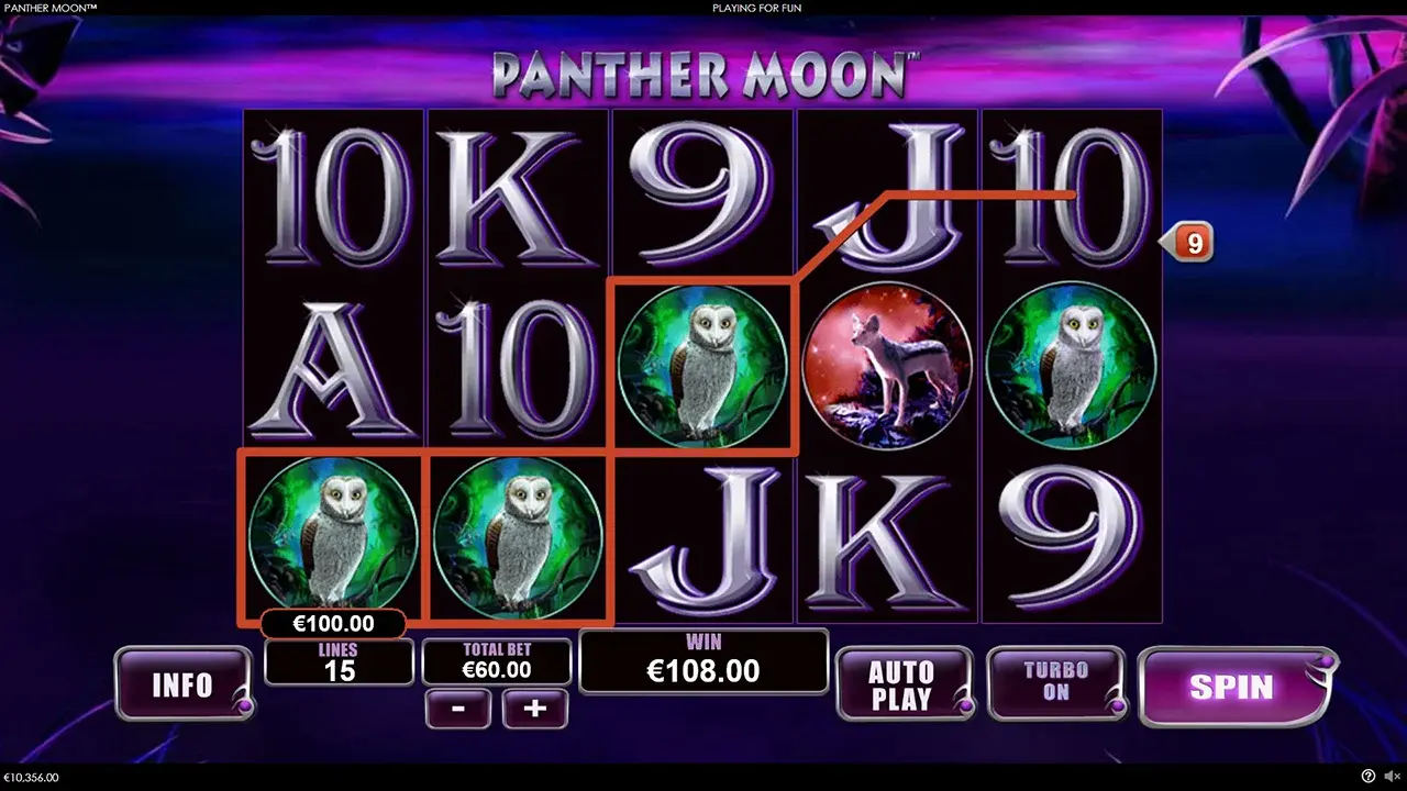 Panther Moon Câștig Panther Moon Câștig
