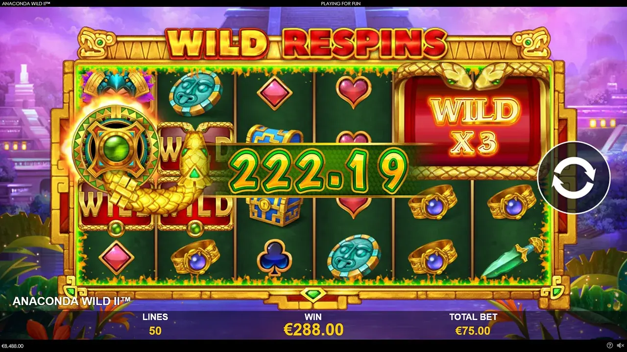 Anaconda Wild 2 Respins