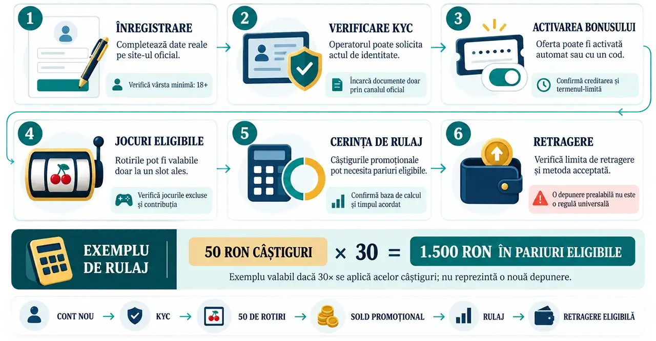 Cum funcționează un bonus fără depunere