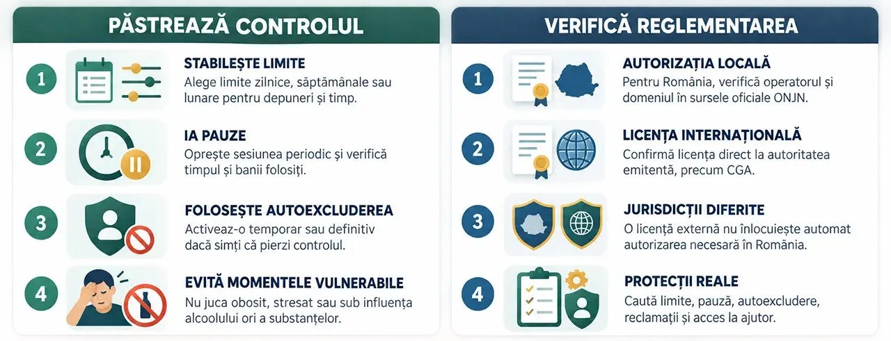 Joc responsabil și reglementări