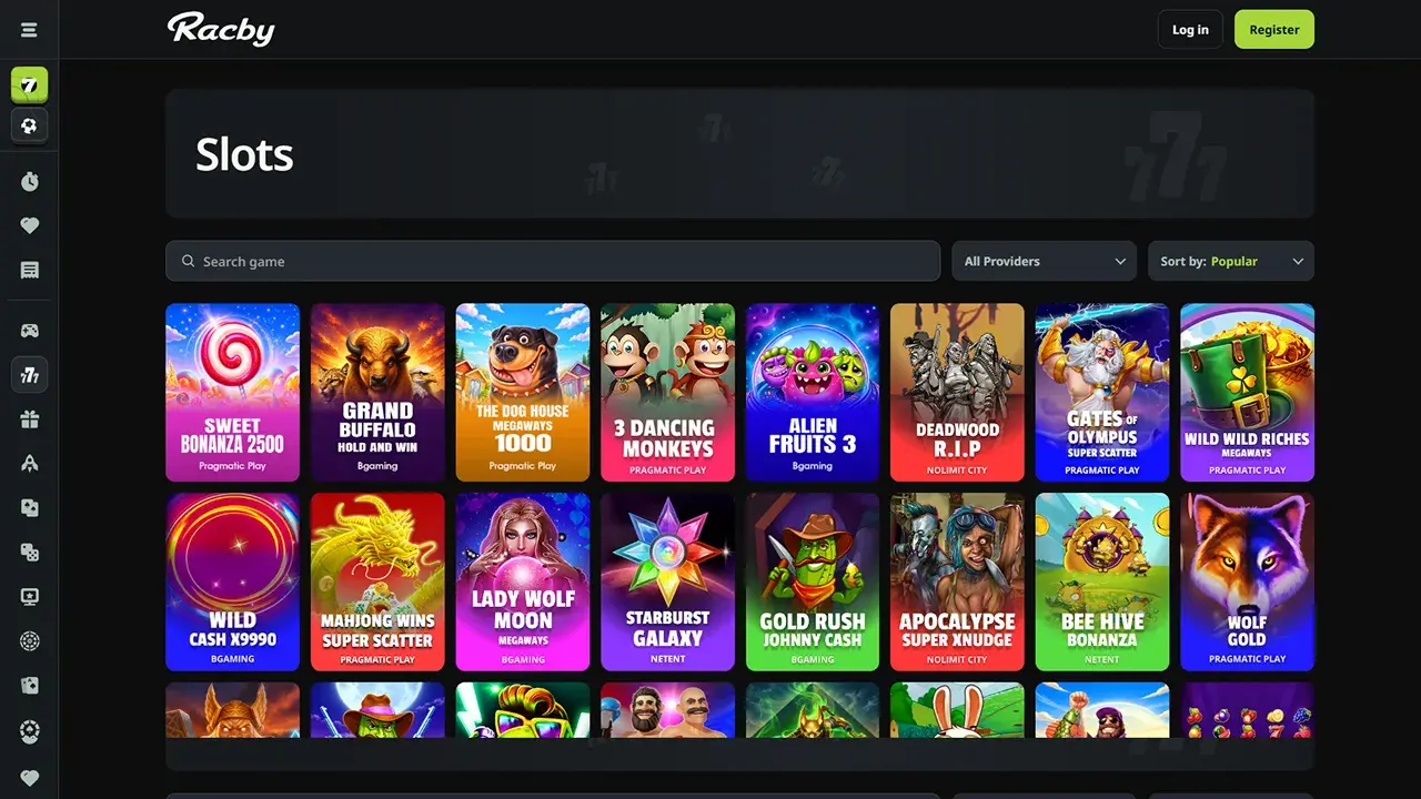 Racby Casino Sloturi Racby Casino Sloturi